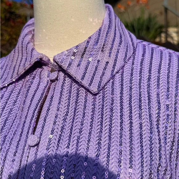 Stine Goya sequin embellished longline high-low tunic - Picture 5 of 10